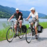 Fietsers onderweg